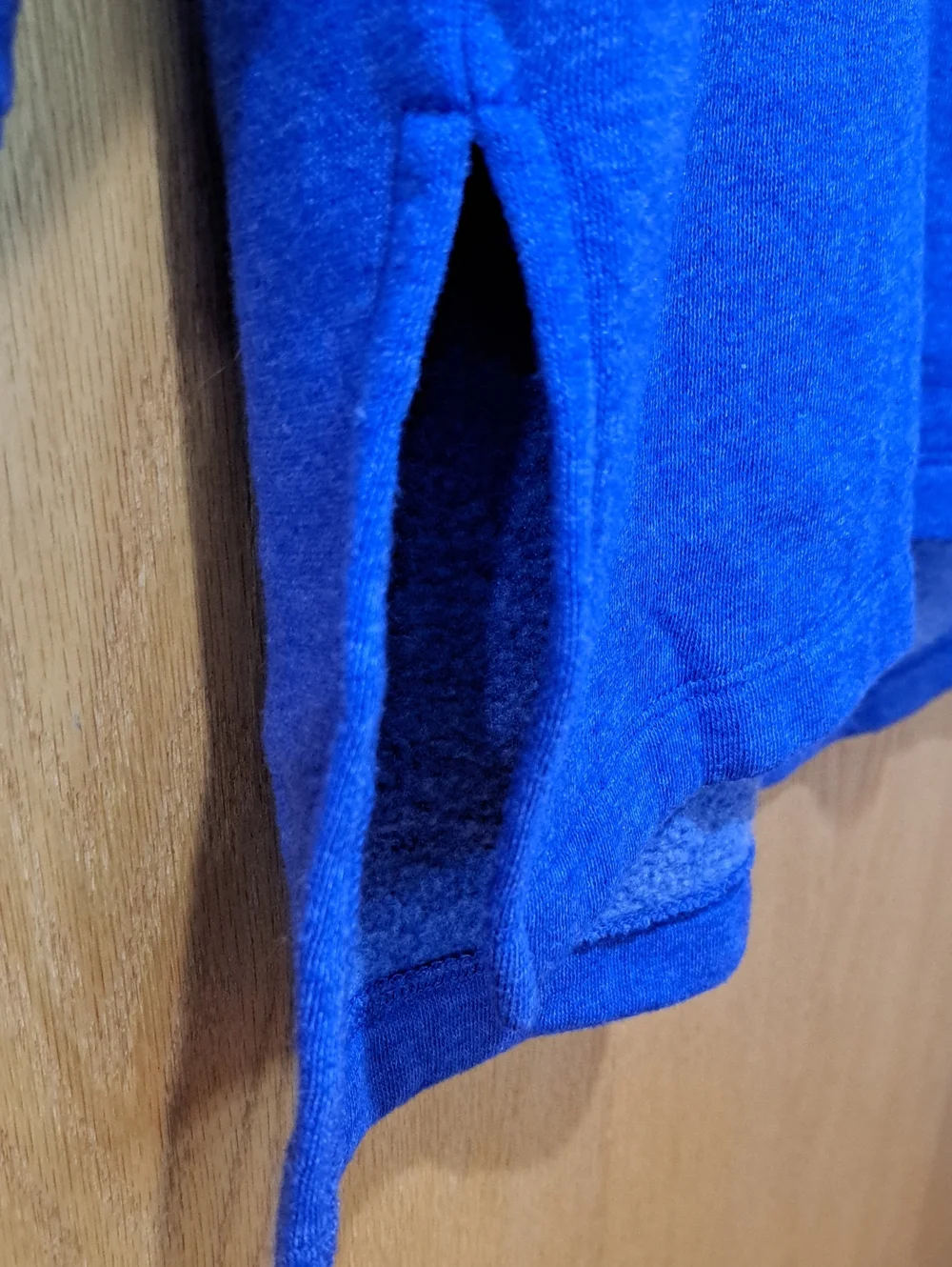 J. Crew Cobalt Blue Button-Shoulder Turtleneck Sweater